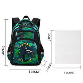 Mochila Infantil Estampa de Dinossauro